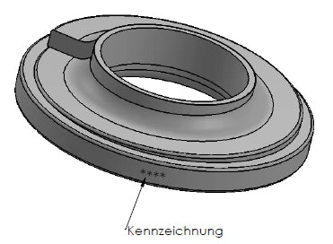 Eibach – Rear TOP Spring Rubbers – Heavy Duty – Pair (PU) – VW Transporter T5/T6.1 (2003–2024)