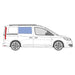 Volkswagen Caddy 5 Maxi front right-hand fixed window position diagram