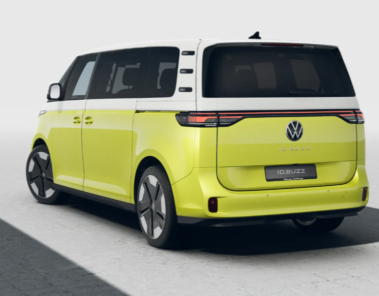 2025 VOLKSWAGEN ID BUZZ PRO LWB CANDY WHITE/POMELO YELLOW