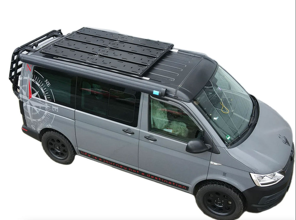 Rolling Space Roof Rack VW T5 & T6 California Pop-Up Roof Lifting Roof - Full Rack - KIT