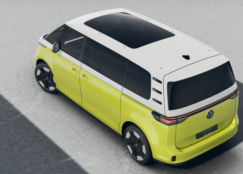 2025 VOLKSWAGEN ID BUZZ PRO LWB CANDY WHITE/POMELO YELLOW