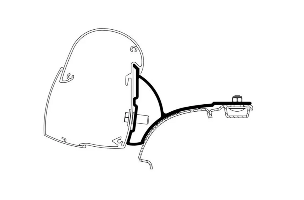 thule omnistor 4900 vw t5/t6 kassettenmarkise Mounting Kit for for Multivan — KombiLife Australia Größe:8.5 CAMPING GROSSWALSERTAL - Campground 