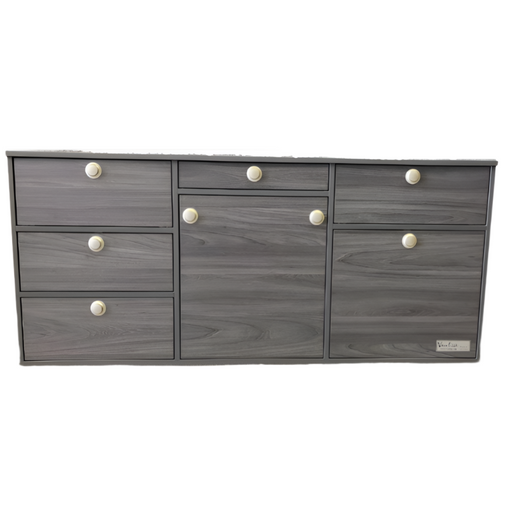 VanEssa Mobilcamping Swiss Black V1 Kitchen for Volksewagen Kombi Van