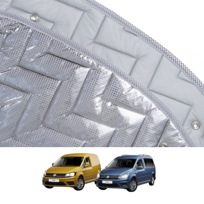 VW Caddy Window ThermoMats - Side Sliding Doors + Tailgate - 3pc