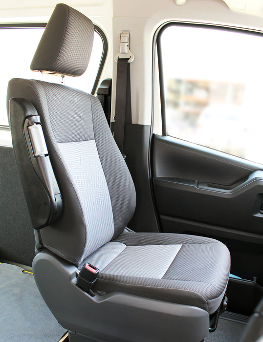 Techsafe Toyota Hiace H300 Adjustable Armrest - side view 1