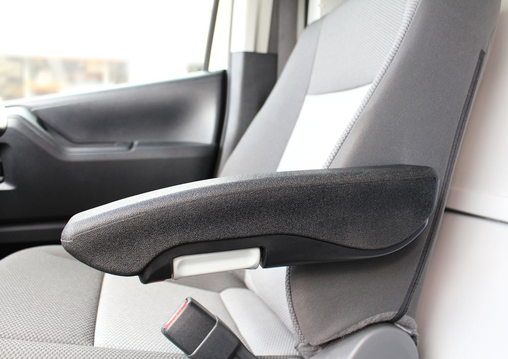 Techsafe Toyota Hiace H300 Adjustable Armrest - side view 2