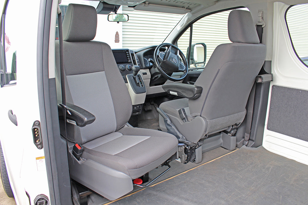 Techsafe Toyota Hiace H300 Seat Swivel - side view 1