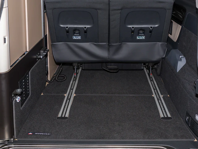 Carpet for boot Mercedes-Benz V Class Marco Polo (2014 –>), Black
