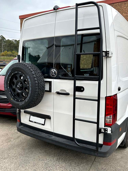 VW Crafter Rear Door Spare Wheel Carrier