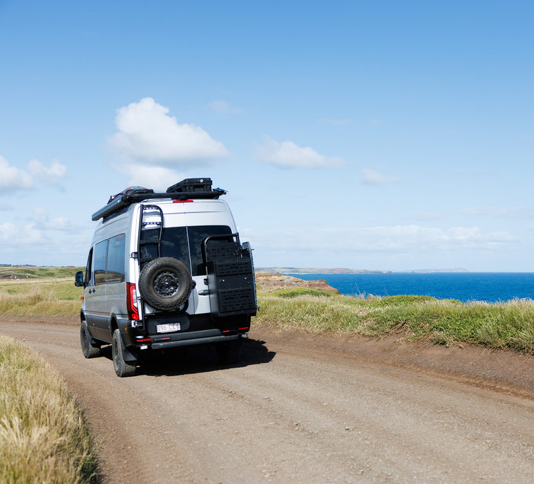 Adventure Ladder + Wheel Carrier - Mercedes Sprinter - 907 - VS30 (2019-Present)