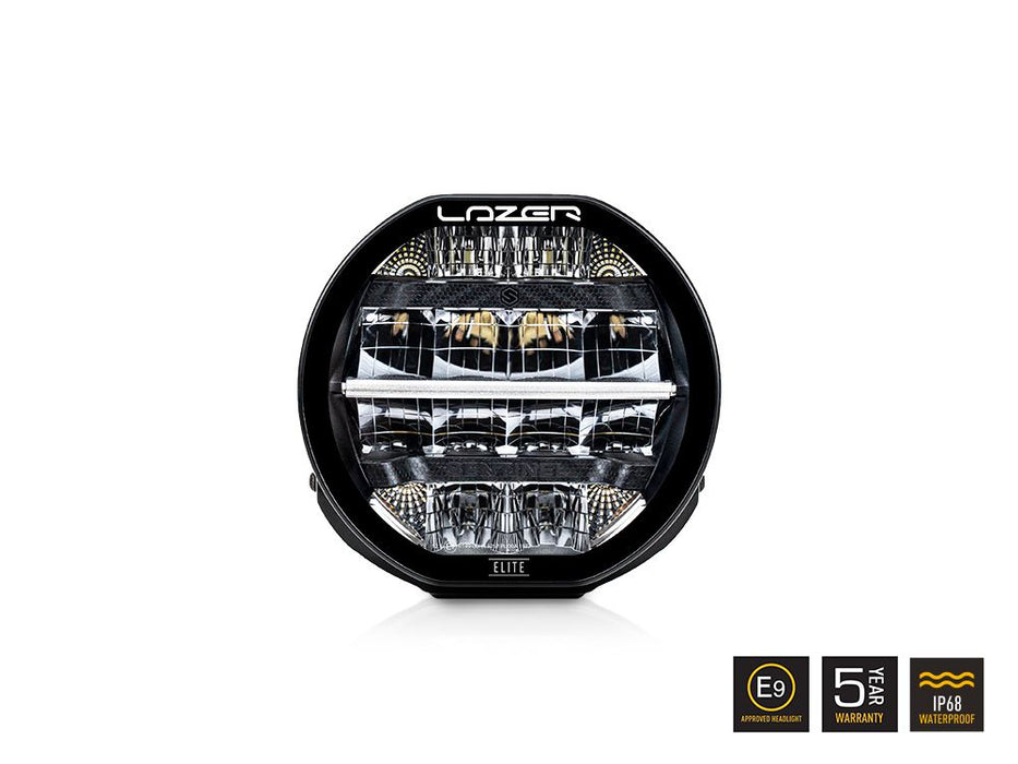 Lazer Sentinel 7" Elite - Round Spotlights - High Performance - PAIR