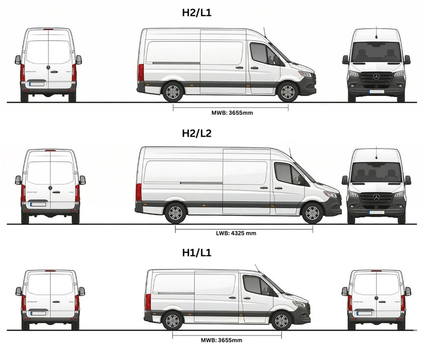 Safari Roof Rack - Mercedes Sprinter 907-VS30