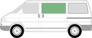 VW T4 Front Left Fixed Window (J19259) position diagram