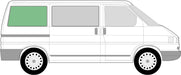 VW T4 SWB Rear Right Fixed Window (J19583) position diagram