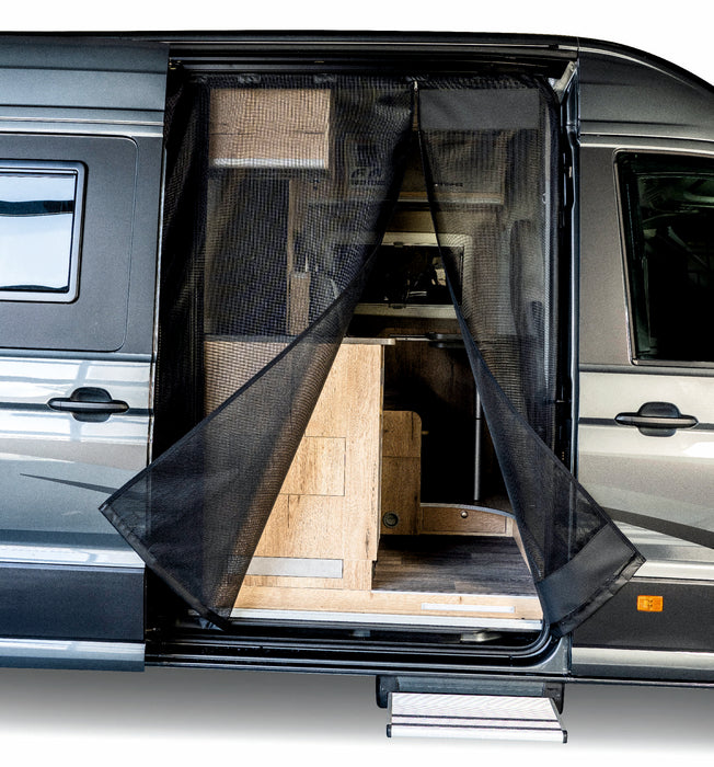 VW Crafter Mosquito Fine Mesh Net with Magnetic Zipper for Sliding Door