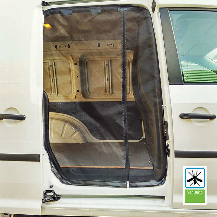 Mosquito Net VW Caddy SIDE from 2010-2020 with Integrated Zipper