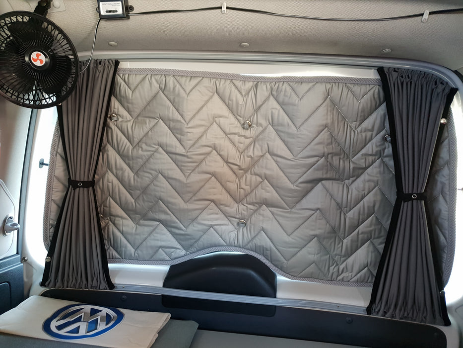 VW Caddy Window ThermoMats - Side Sliding Doors + Tailgate - 3pc