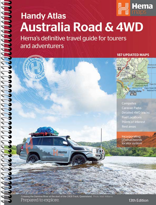 Hema Australia Road & 4WD Handy