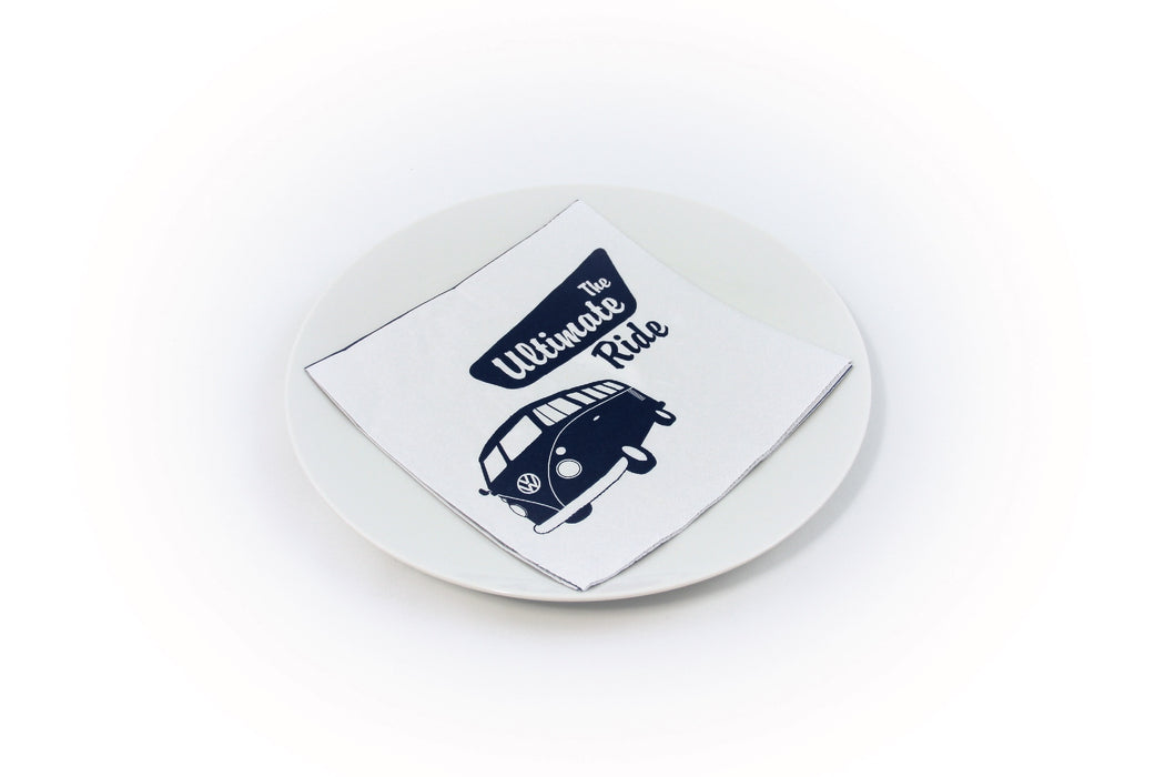 VW T1 Bus Design Serviettes / Napkins - The Ultimate Ride