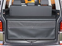 BRANDRUP FLEXBAG rear VW California Multivan with bench and multiflex board - Black