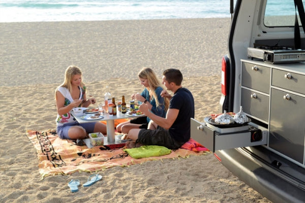 Caddy Interior Camping Table - Width 70 cm, Length 58,5 cm, Height 68 cm