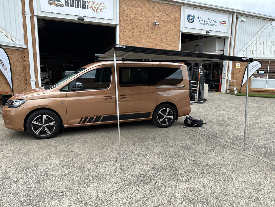 Fiamma F45s 2.6m wind-out Cassette Awning for SWB Multivan, Transporter, Caravelle & Caddy