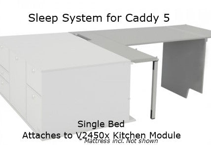 VanEssa mobilcamping SleepSystem - Caddy 5