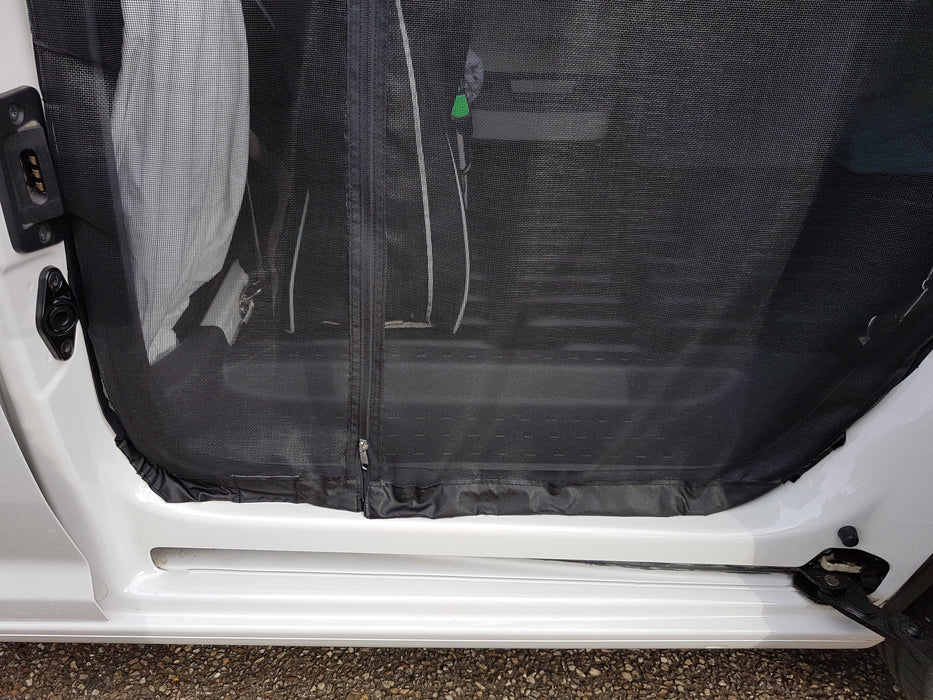 Mosquito Net VW Caddy SIDE from 2010-2020 with Integrated Zipper