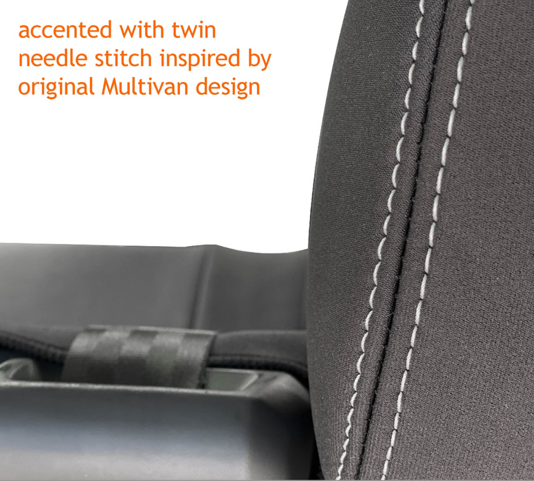 Full-back THIRD ROW Seat Cover for VW Multivan T5/T6/T6.1 & California - Australian Made