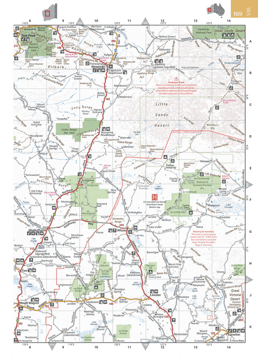 Hema Maps Australia Road & 4WD Atlas (Spiral Bound) - 252 x 345mm