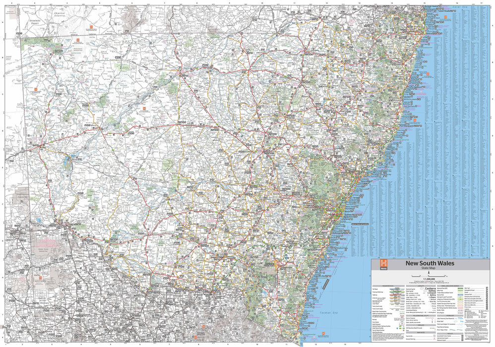 Hema Maps New South Wales State Map
