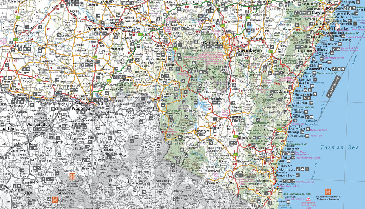 Hema Maps New South Wales State Map