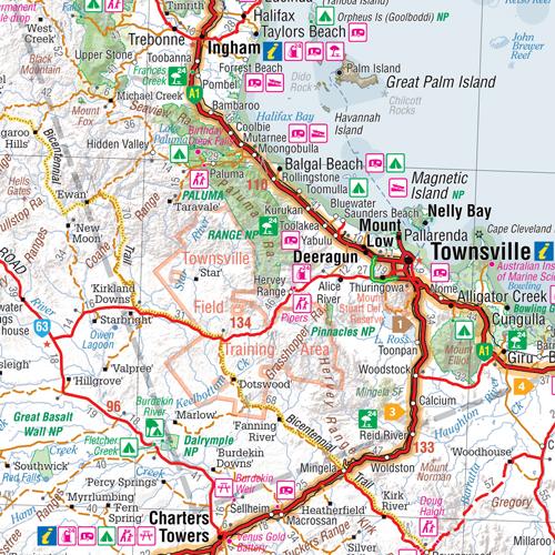 Hema Maps North Queensland Map KombiLife Australia Hema maps north queensland map kombilife australia