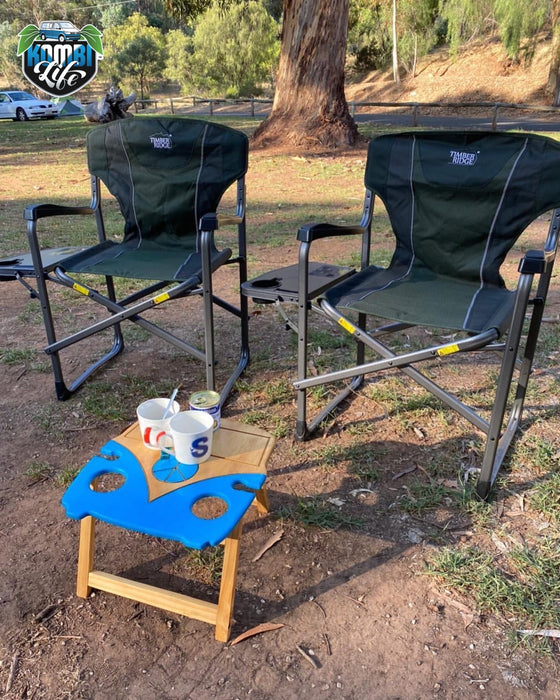 Kombi Beer & Wine fold-up table for camping