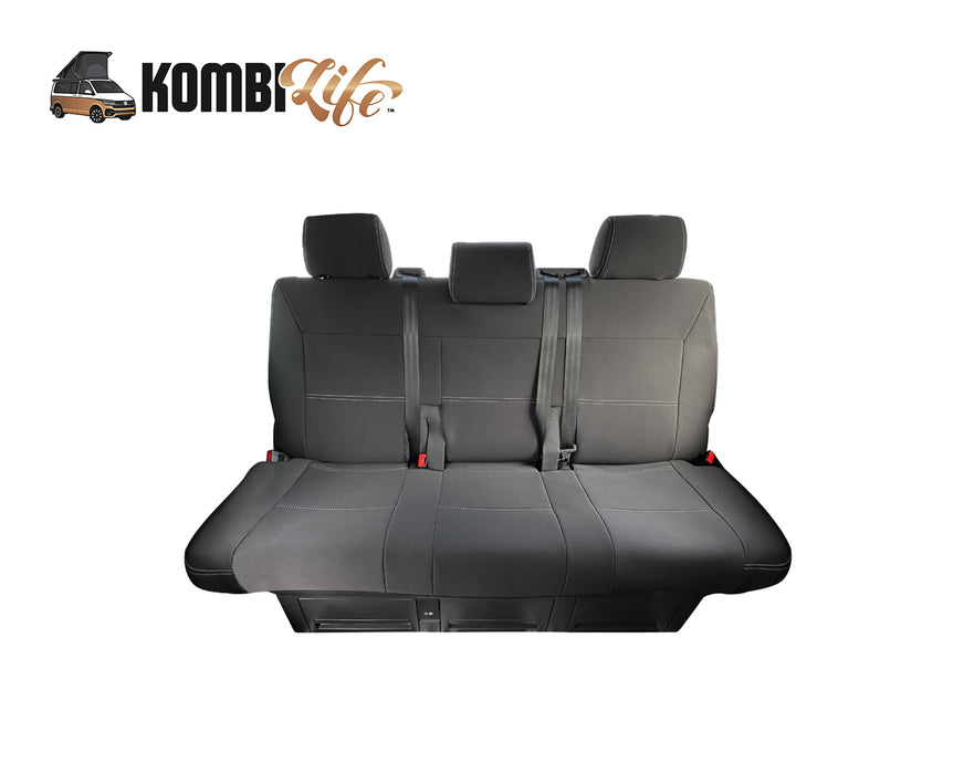 Full-back THIRD ROW Seat Cover for VW Multivan T5/T6/T6.1 & California - Australian Made