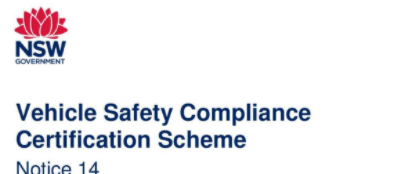 NSW or  QLD Engineering Compliance Certificate - Seat Swivels (LK2)
