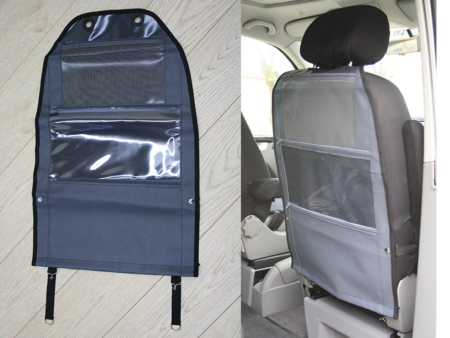 Seat Utility Bag Basic - 3 pockets - Dark Grey