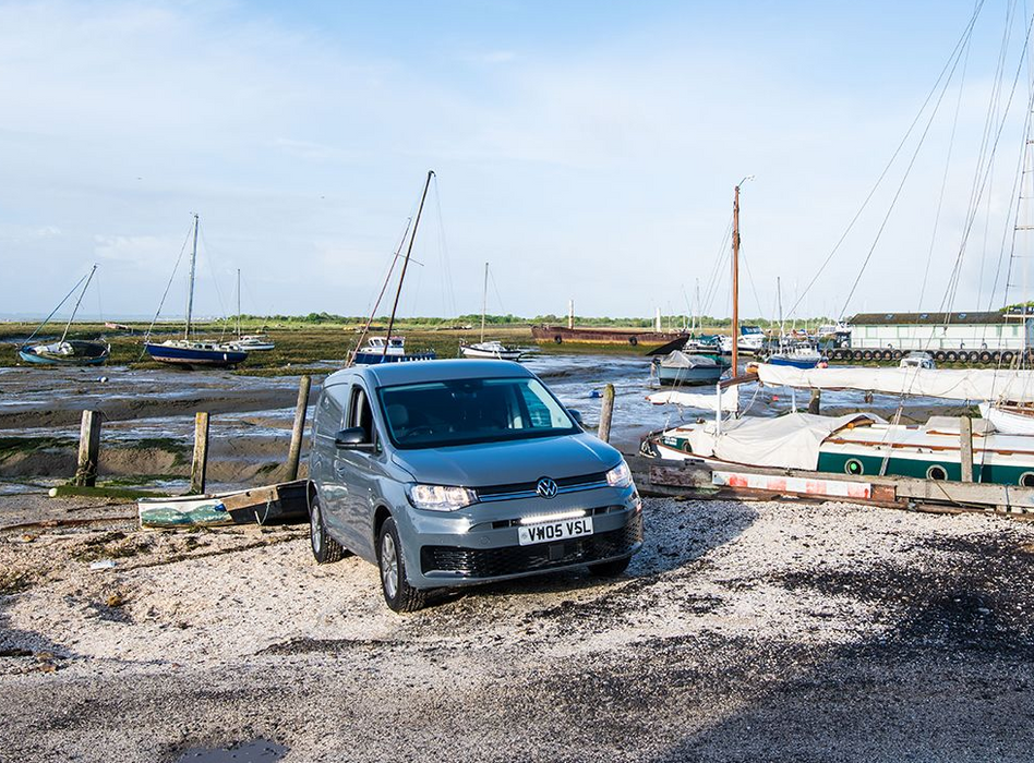 VW Caddy 5 for 2021+ LED Light Bar Grill Mount — KombiLife Australia