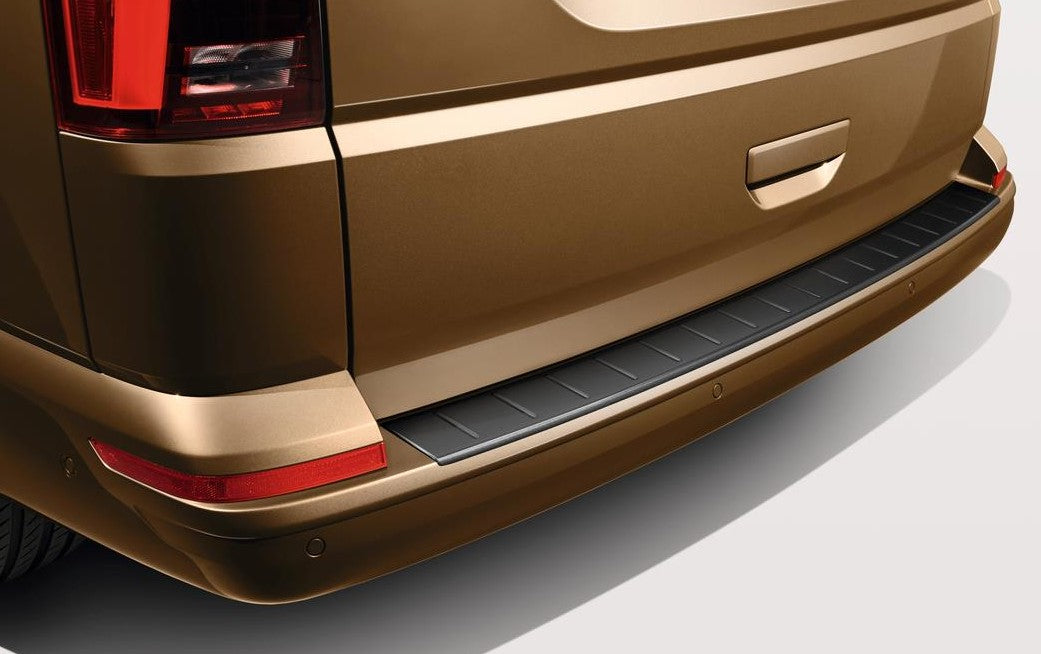 Genuine VW Rear Bumper Protector (BLACK) for Multivan / California / T ...