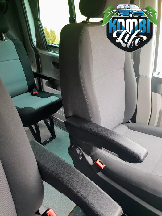 Armrests for VW Transporter or Caravelle Seats - PAIR