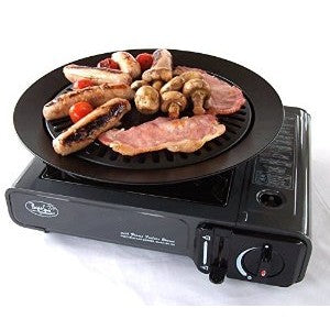 Bright Spark Non Stick Hub Cap BBQ Plate for camping stoves